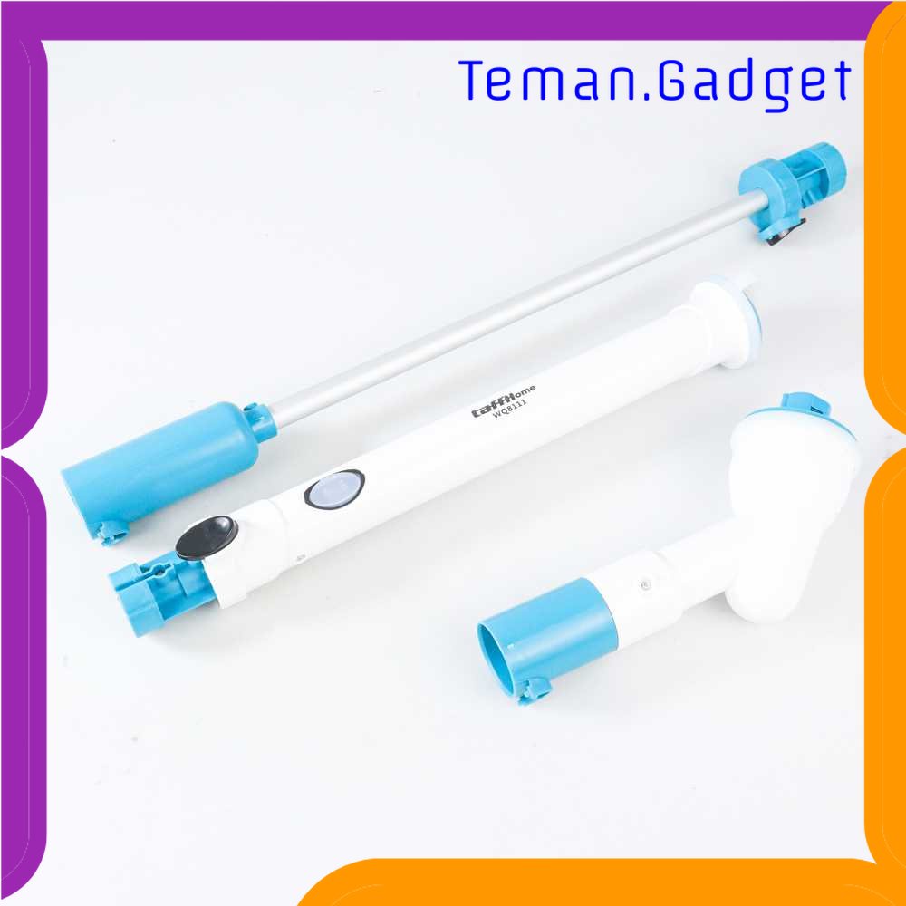 TG - ART TaffHOME Hurricane Spin Scrubber Tools Set Sikat Kamar Mandi Elektrik - WQ8111