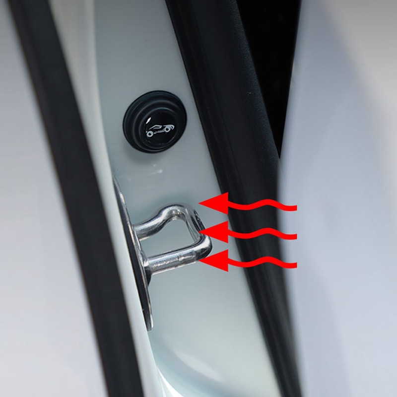 Portable Pintu Mobil Self Adhesive Silicone Shockproof Pad/Otomotif Boot Peredam Suara Buffer Mat/Bantalan Anti Tabrak Kendaraan