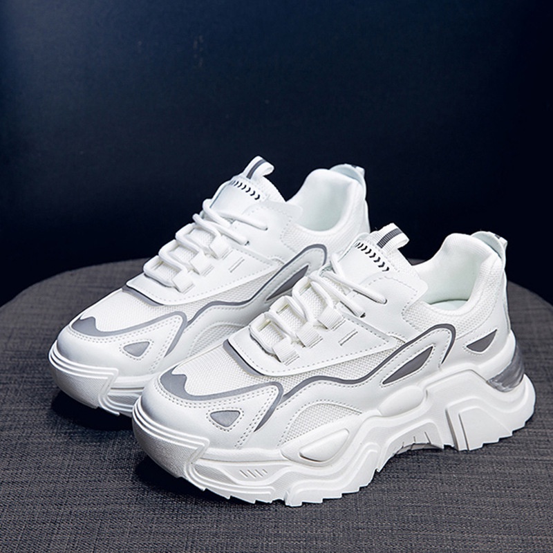 SHOEGALLERY "LV FREE BOX"  LV0122 Sepatu Sneakers Korean Sport Wanita Import Fahsion Casual