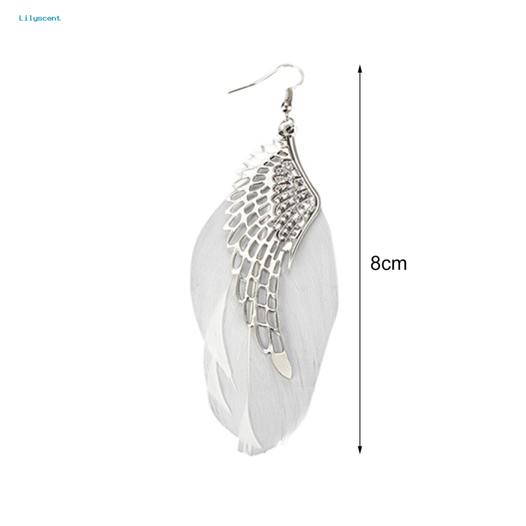 Lilyscent Decor Hook Earrings Untuk Pernikahan Indah Wanita Anting Bagus Kilau