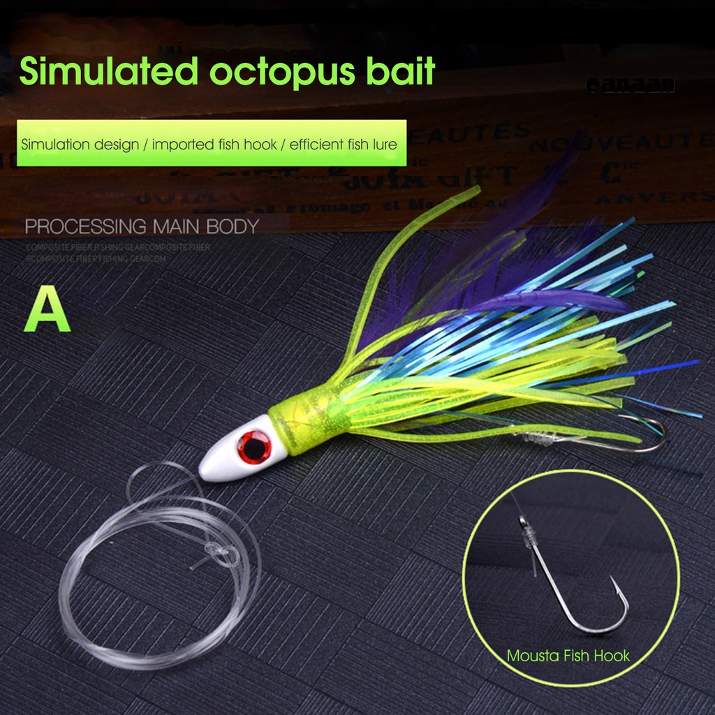 Cnn-19g 11cm 3D Mata Tajam Kait Berjanggut Memancing Umpan Warna Cerah Logam Plastik Umpan Memancing Aksesori