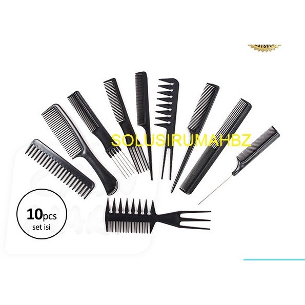 Sisir Penata Rambut Salon Professional Hair Styling Comb Pria &amp; Wanita