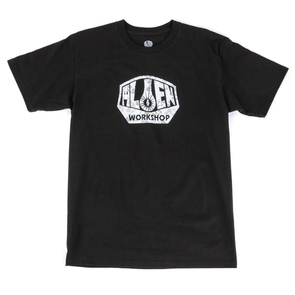 Alien Work Shop OG Key Camo Black Tee