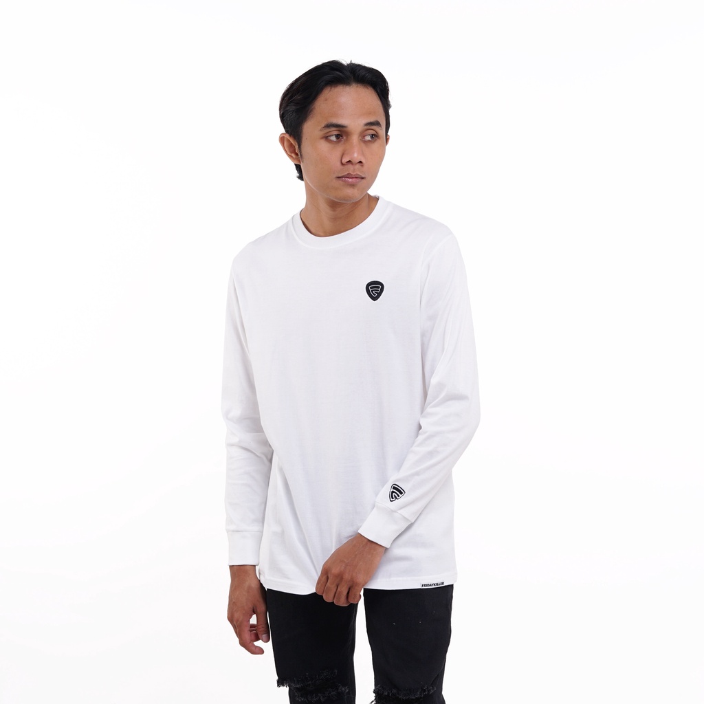 KAOS LENGAN PANJANG FRIDAY KILLER | PICK WHITE LS