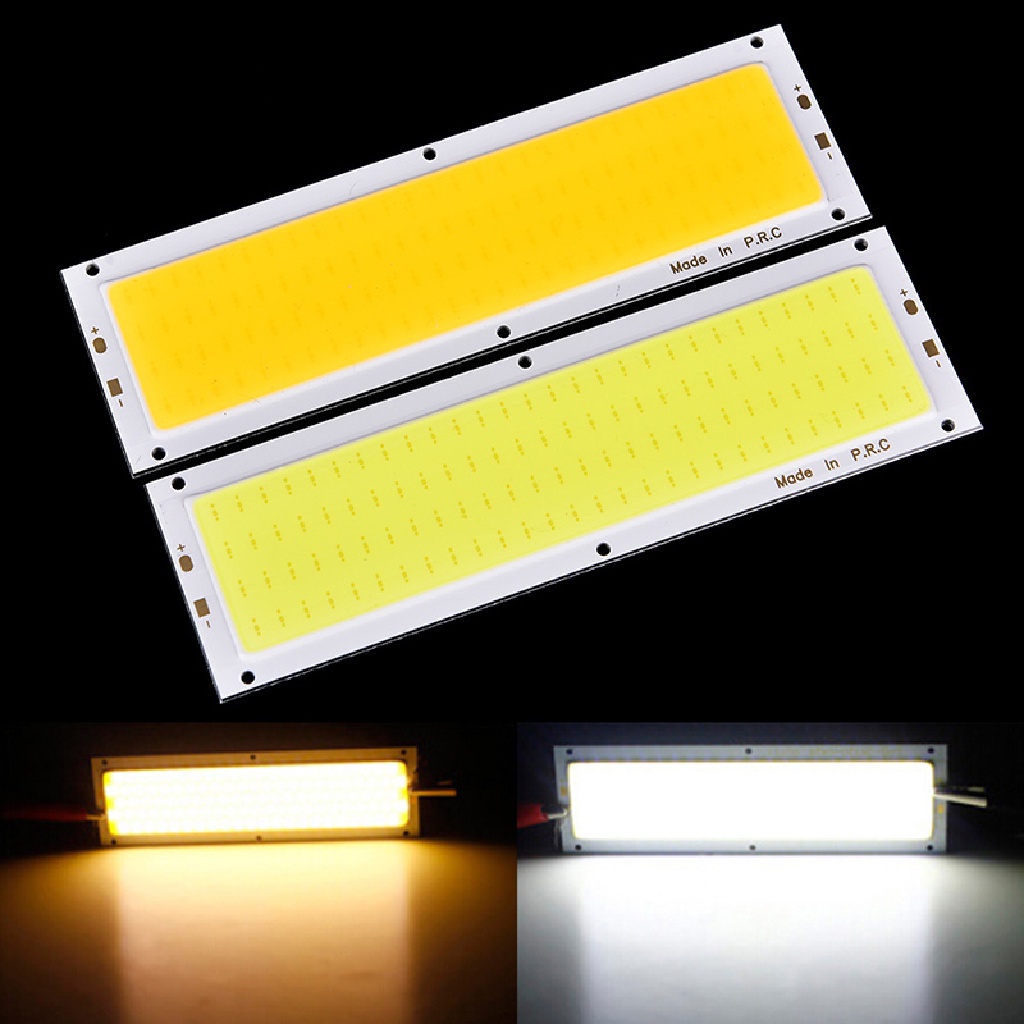 Deid 1000LM 10W COB LED Strip Light Daya Tinggi Lampu Chip Warm/Cool White 12V-24V hot Martijn