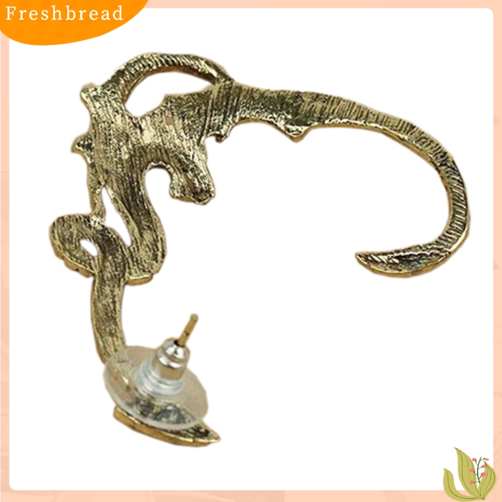 &lt; Freshbread &gt; 1Pc Anting Manset Telinga Vintage Fly Dragon Klip Telinga Kiri Untuk Club