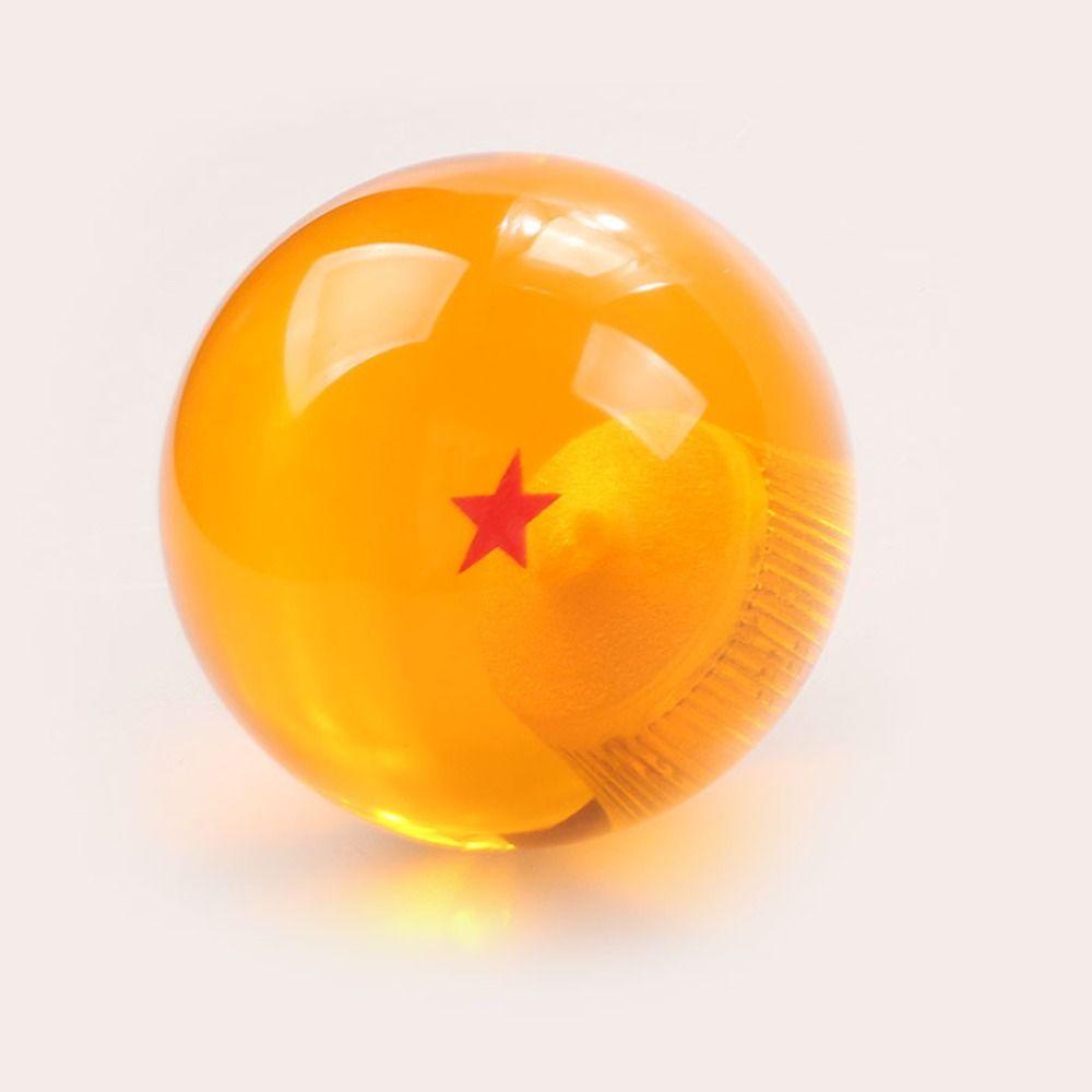 Lanfy Manual Gear Stick Knob Universal 54mm Gear Shift Kepala Mobil Truk Sleeve Adapter Anime Dragon Star Bola Dragon Star Ball Shifter