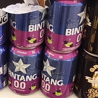 

Bintang Radler 0.0% Blackcurrant & Lime 330mL (Non Alkohol)