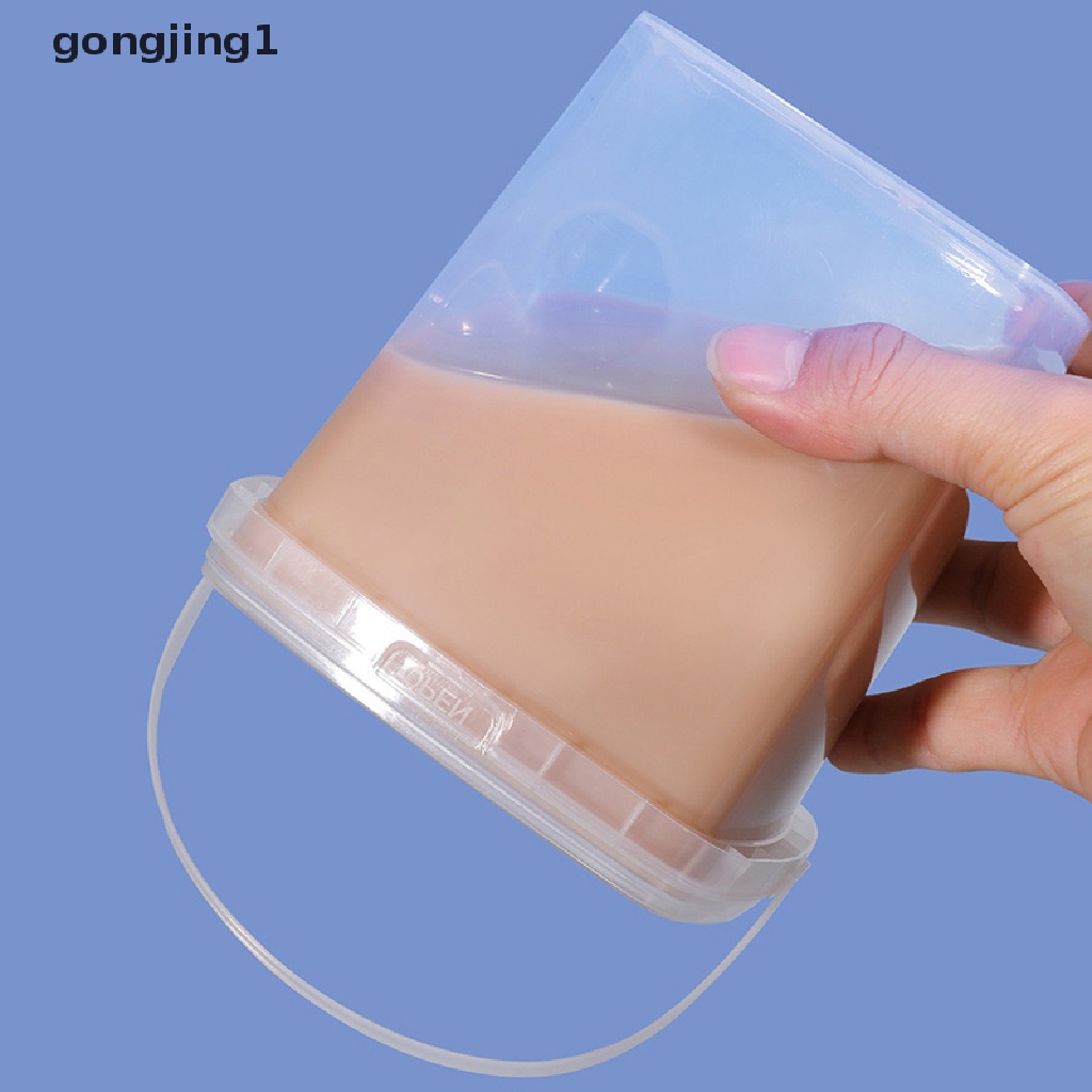 Ggg 280ML/500ML/1L/2L Ember Plastik Dengan Tutup Dan Pegangan Food Storge Container ID