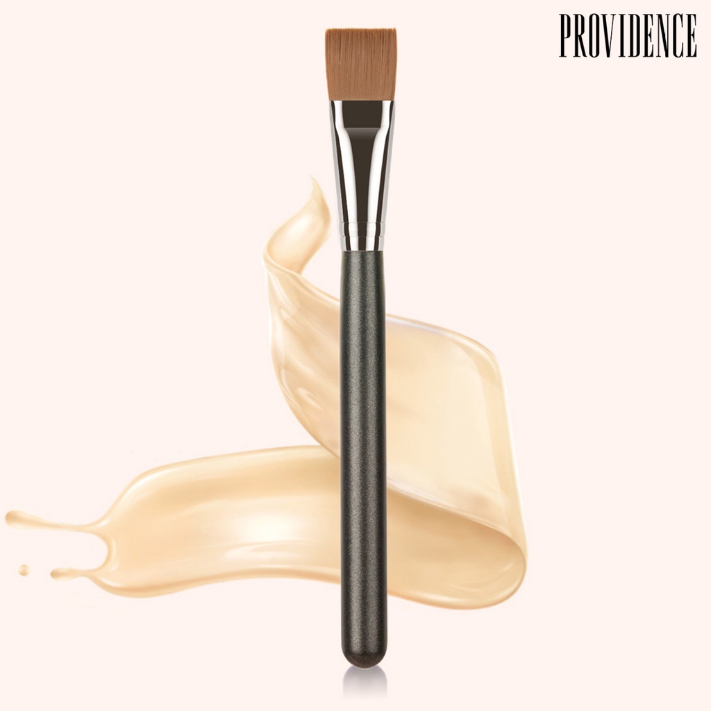 Providence Makeup Brush Ergonomic Handle Bulu Lembut Tidak Iritasi Reusable Portable Pegangan Nyaman Wajah Maskara Concealer Cream Brush Kosmetik Untuk Wanita