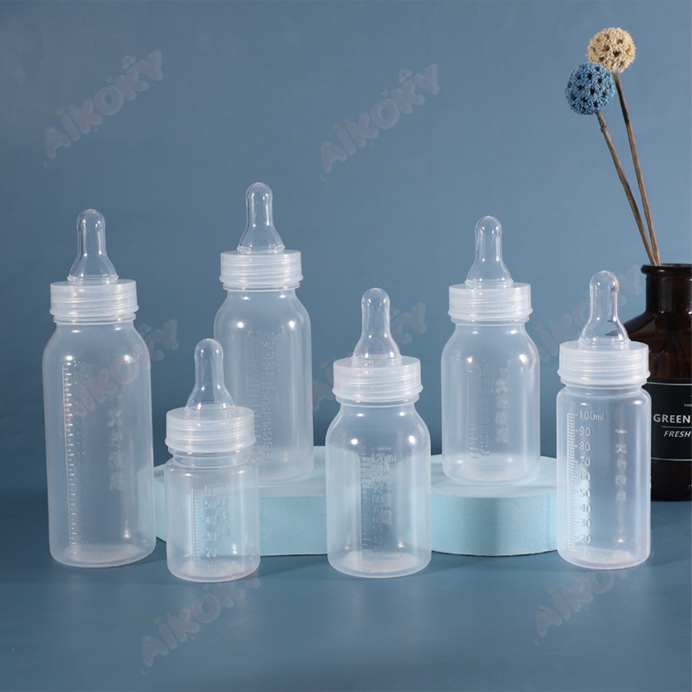 AIKOKY Botol Bayi / Botol Susu Steril Sekali Pakai / Disposable Feeding Bottle