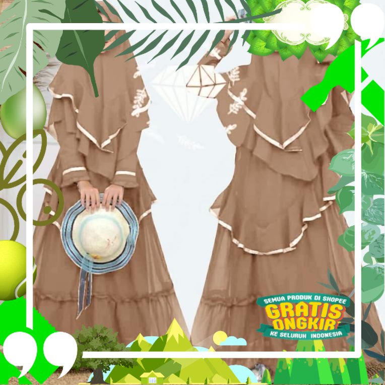 [KODE 274] SYARI DUVENCY KID / BISA COD / DRESS ANAK PEREMPUAN / GAMIS ANAK WANITA /  UMUR 8-11 TAHU