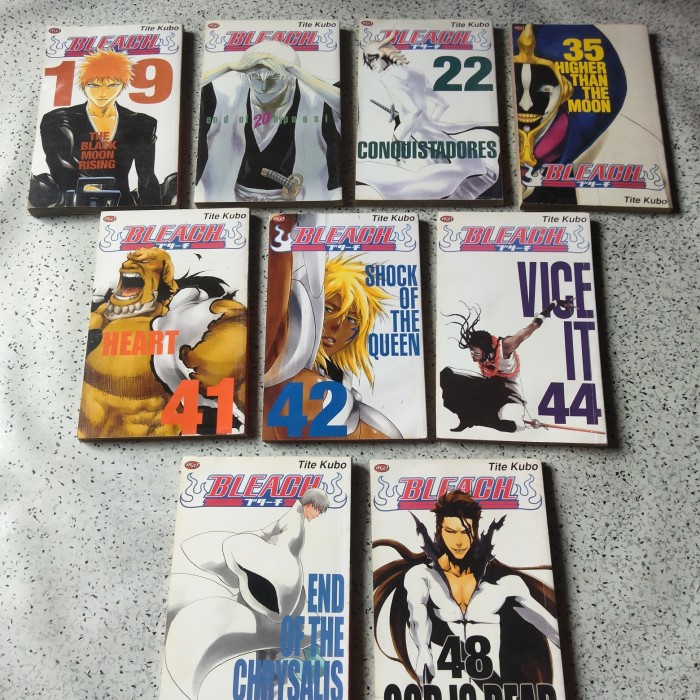 Buku Random Komik BLEACH 19, 20 dan 22 (Tite Kubo)