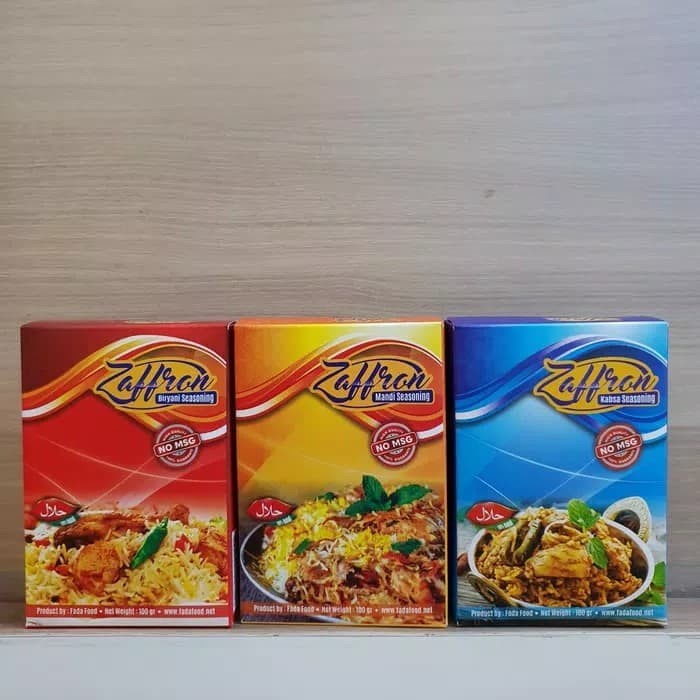 

[Ready Stock]cod Zaffron Bumbu Nasi Mandi/Mandhi, Kabsah, Briyani