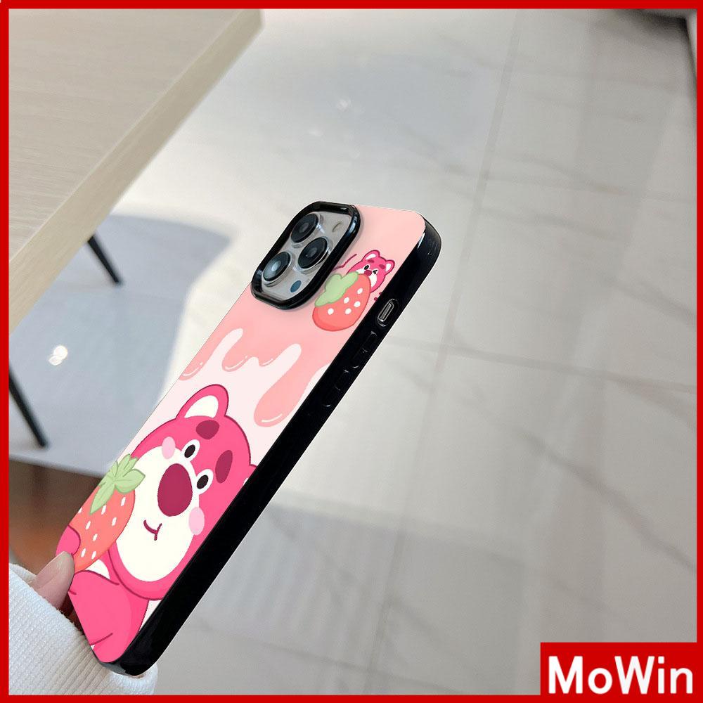 For iPhone 14 Pro Max iPhone Case Black Glossy TPU Soft Case Shockproof Protection Camera Cute Cartoon Compatible with iPhone 13 Pro max 12 Pro Max 11 xr xs max 7Plus 8Plus