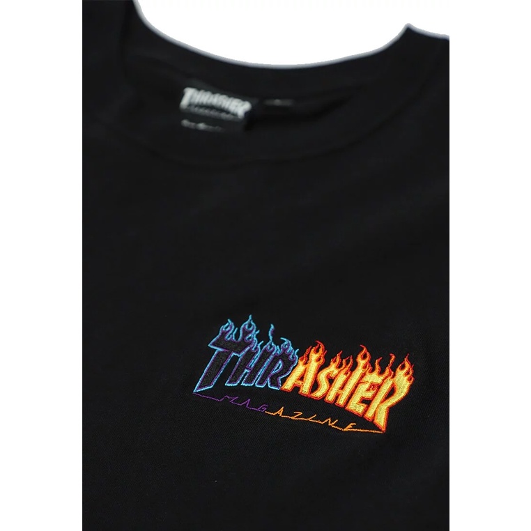 Thrasher JLP Reburn Oversized Black Tee