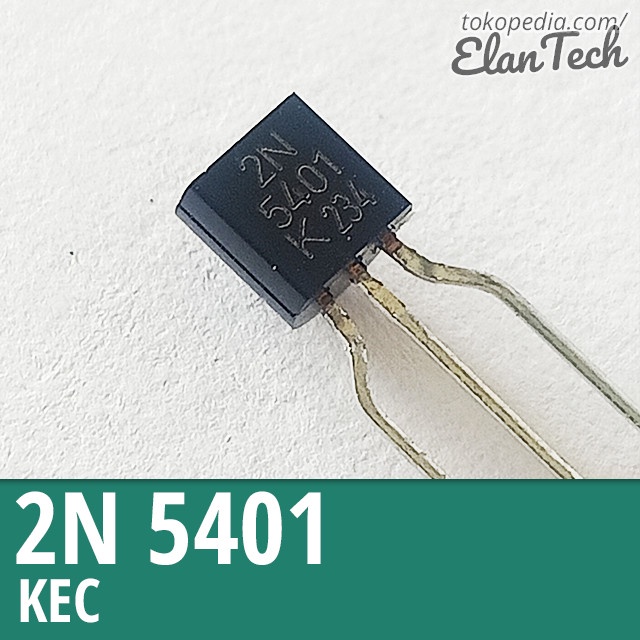 2N5401 KEC Original 2N 5401 Bipolar PNP BJT Transistor ElanTech