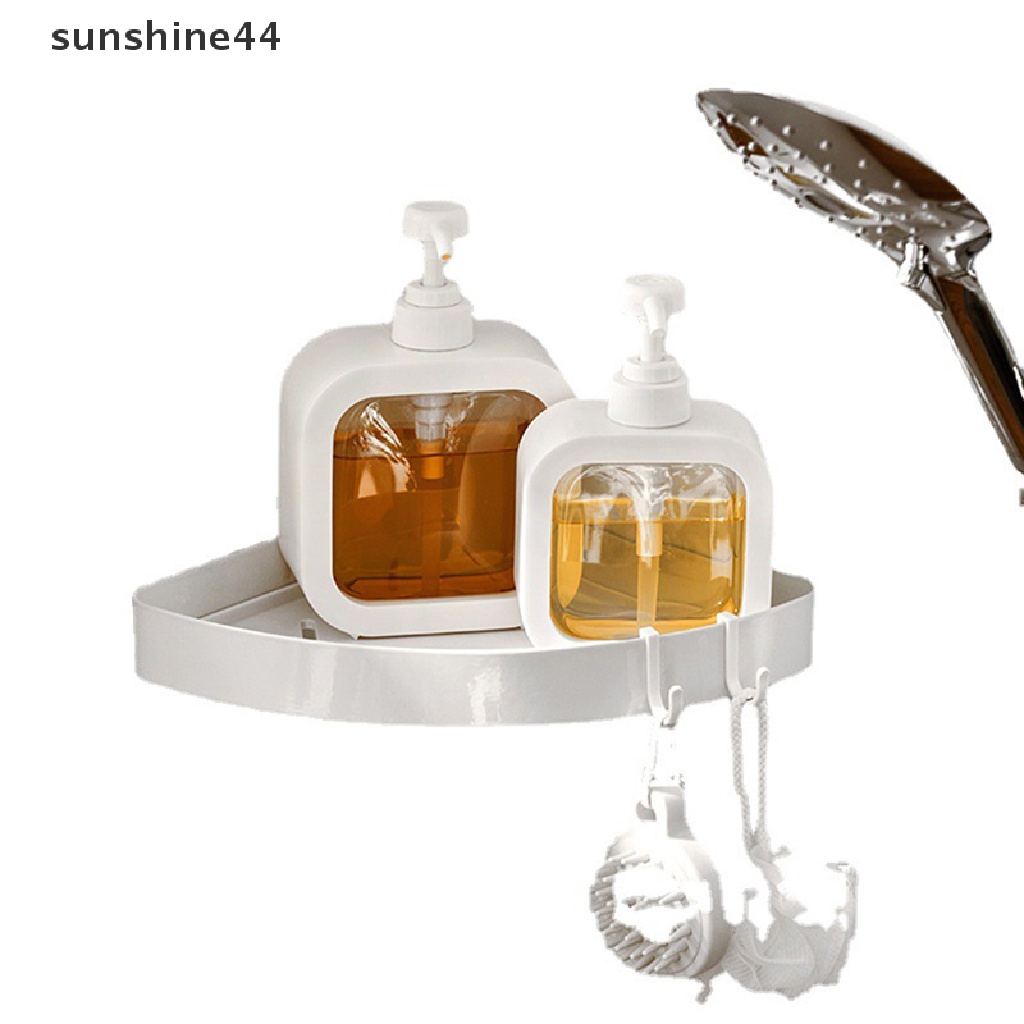 Sunshine Dispenser Botol Kosong Kamar Mandi Isi Ulang Dengan Pompa Tekan Untuk Shampoo Shower ID