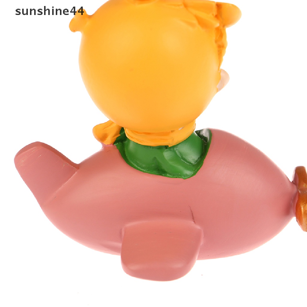 Sunshine 1Pc Ornamen Dekorasi Rumah Desktop Pangeran Kecil Yang Lucu Kerajinan Resin Mobil Modern ID