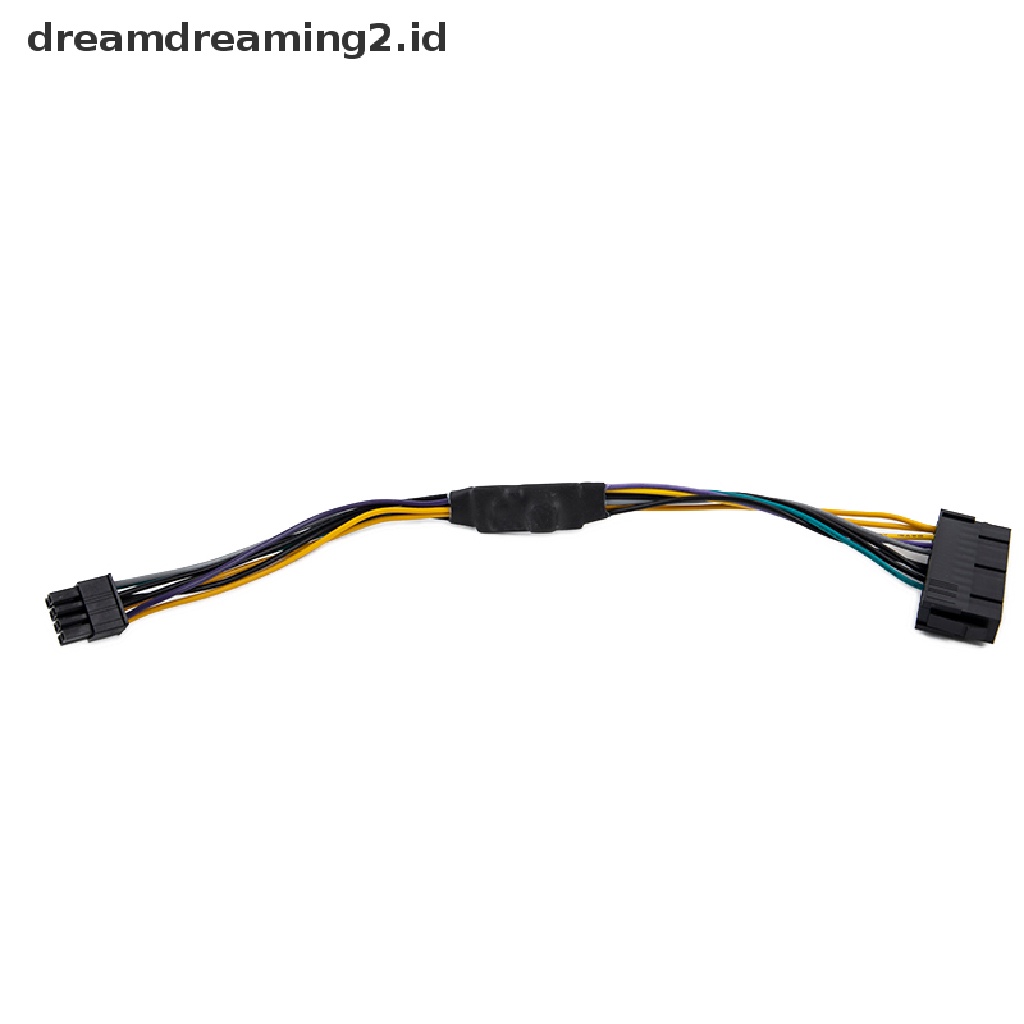 (hot) Atx 24Pin To Motherboard 8Pin Optiplex 3020 7020 9020kabel Power Adaptor Server//
