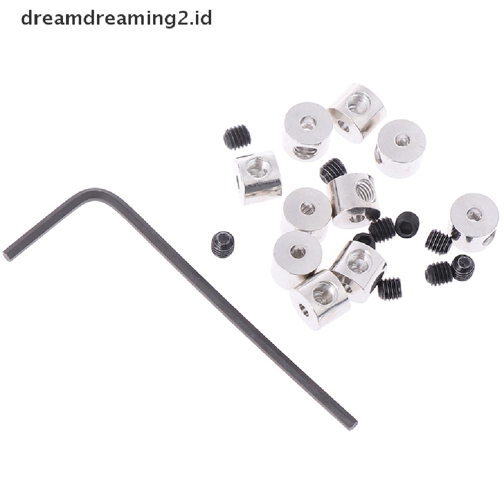 (hot) 10pcs 7mm Panjang Kuningan Pin keepers Locking Pin Backs Savers holder Kunci Pas Allen//