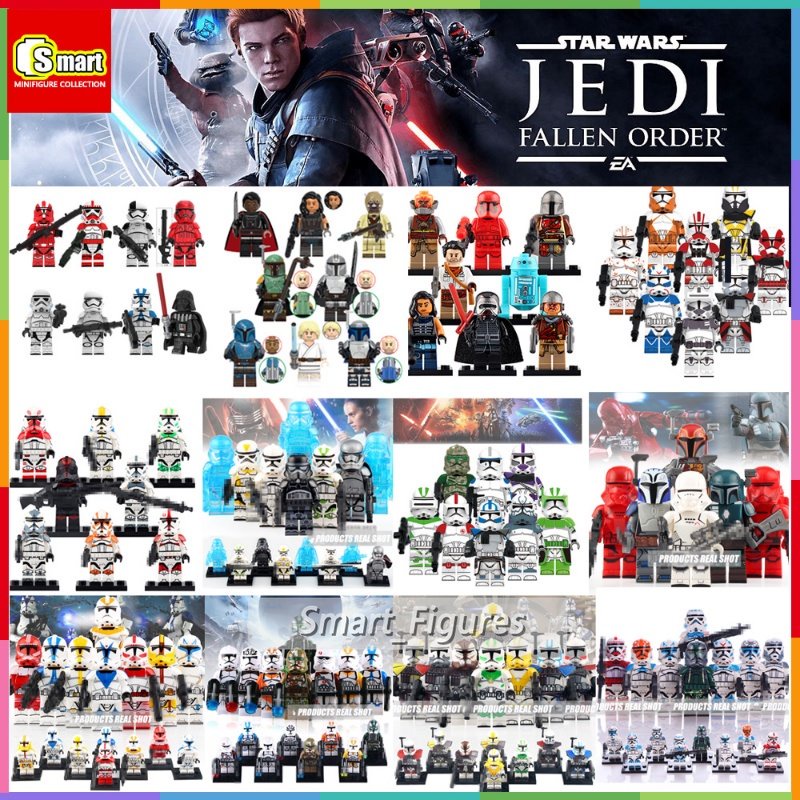 Star Wars Suit Series Boneka Mini Darth Vader Obi-Wan Anakin Empire Stormtrooper Puzzle Rakitan Mainan Blok Bangunan