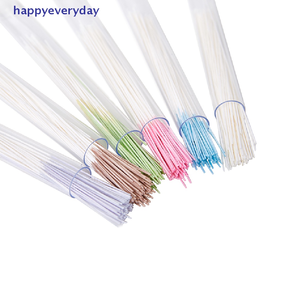 [happy] 60/70/160pcs Set Pembersih Telinga Grass Paper Floss Ear Hole Aftercare Tools [ID]