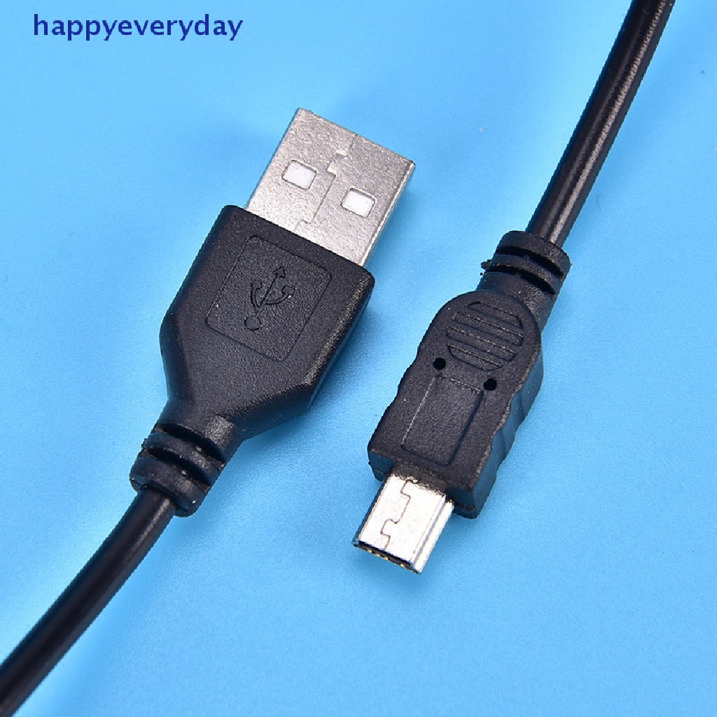 [happy] Kabel USB MINI Panjang 1m Sync &amp; Charge Lead Tipe A Ke 5pin B Charger Telepon [ID]
