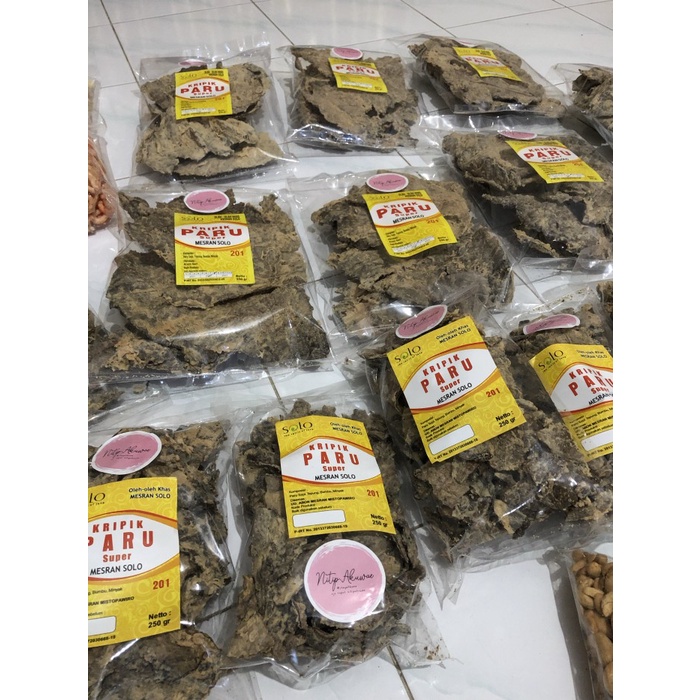 

Terlaris Keripik Paru Pecahan Mesran 350