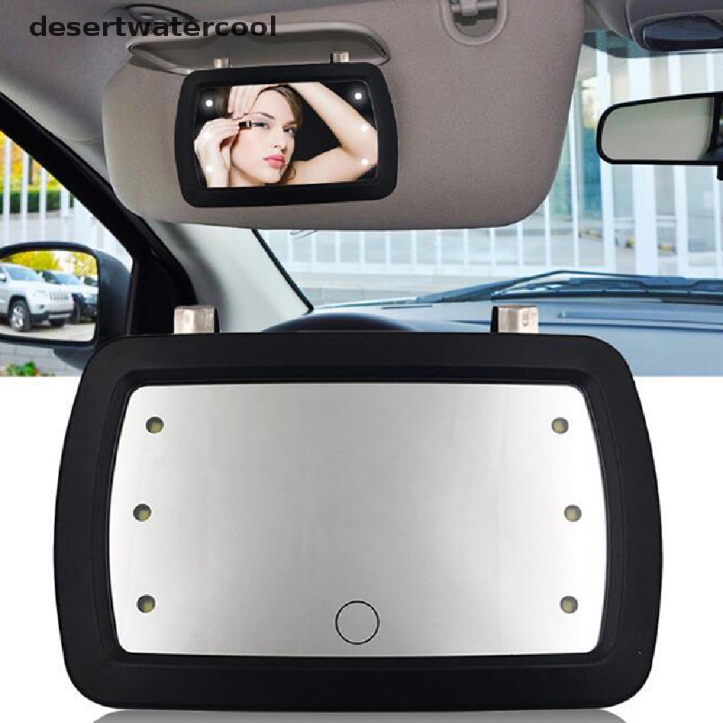 Deid Cermin Interior Mobil LED Universal Saklar Sentuh Cermin Rias Sun Visor High Martijn