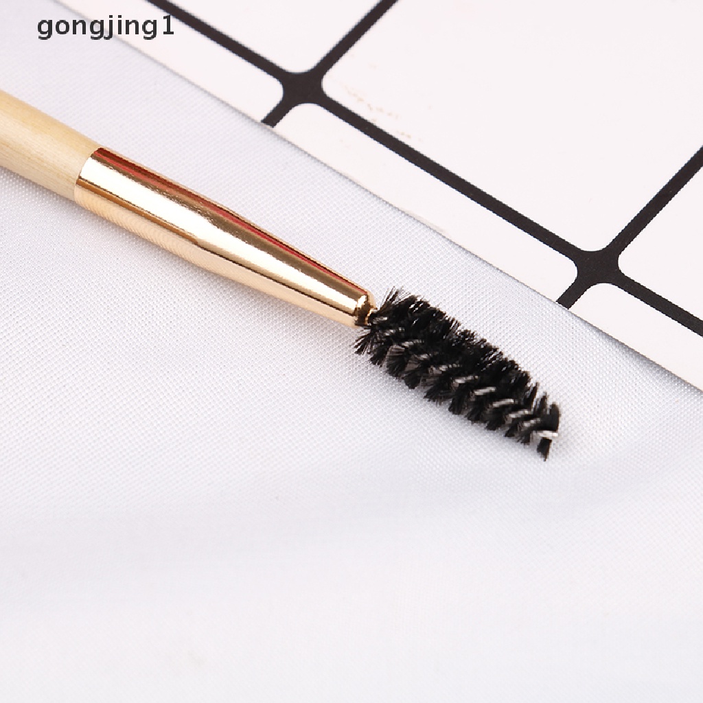 Ggg Pro Alat makeup Gagang double brush Alis+brush Sisir Alis ID