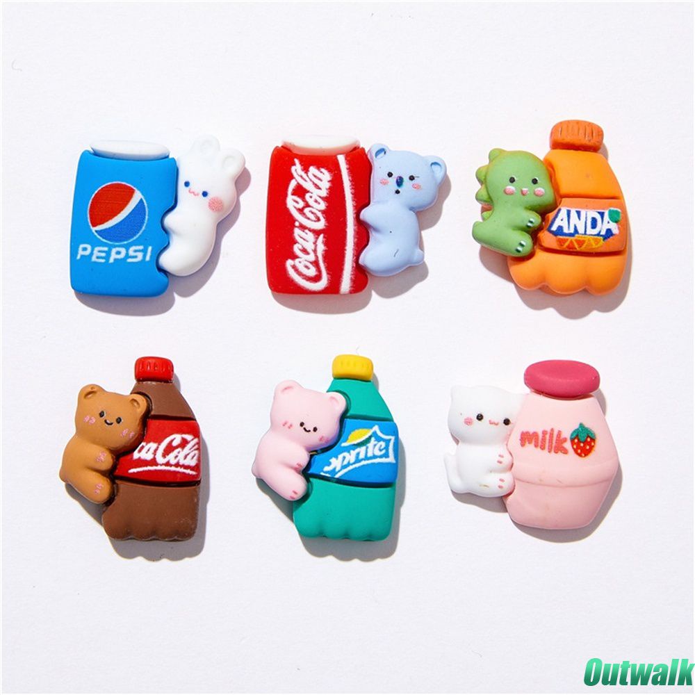 Accessories Diy Aksesoris Casing Ponsel Resin Kartun Cinnamorol Hairpin Dekorasi Bahan Gesper Sepatu Ornamen Buatan Tangan Aksesoris