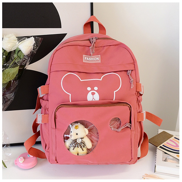 T93013 Tas ransel wanita teddy import harga grosir bisa bayar di tempat