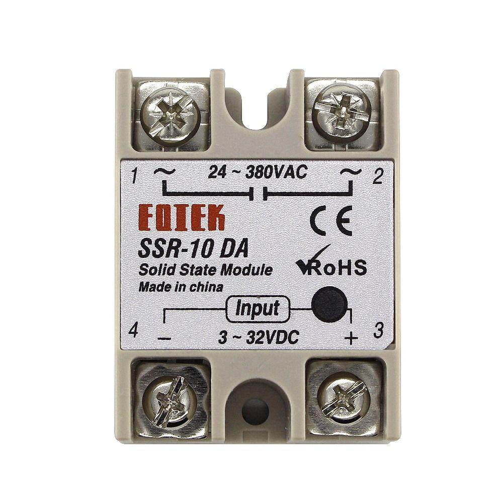 Relay Solid State Nanas Biasa Buka Input DC 3-32V DA SSR-10DA SSR-25DA SSR-40DA