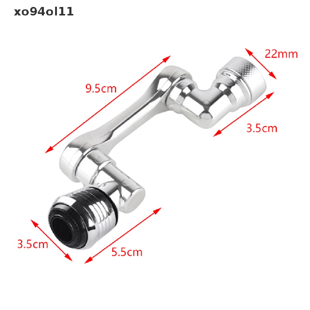 Xo 1080derajat Rotag Keran Universal Dapur Aerator Putar Faucet Wide Angle Swivel Splash Filter Faucet Extender Untuk Kamar Mandi OL