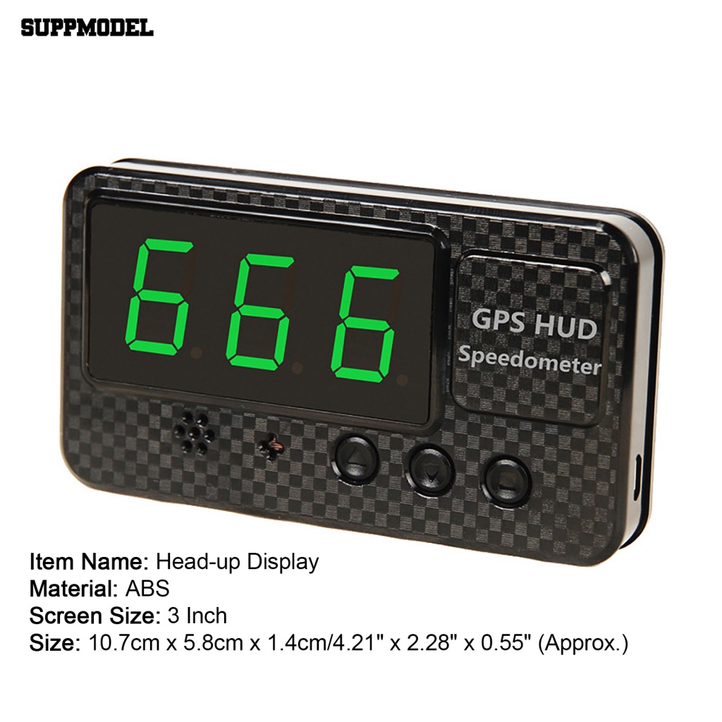 Suppmodel Display Head-up HUD Ringan Untuk SUV Kelelahan Mengemudi Alarmer Mobil HUD Speed Display High Performance