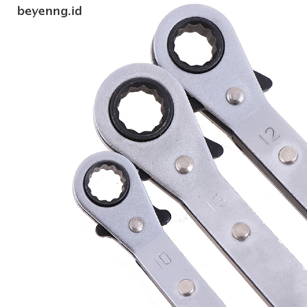 Beyen 6-21mm metric offset torque wrench set double ratchet wrench spanner Alat ID