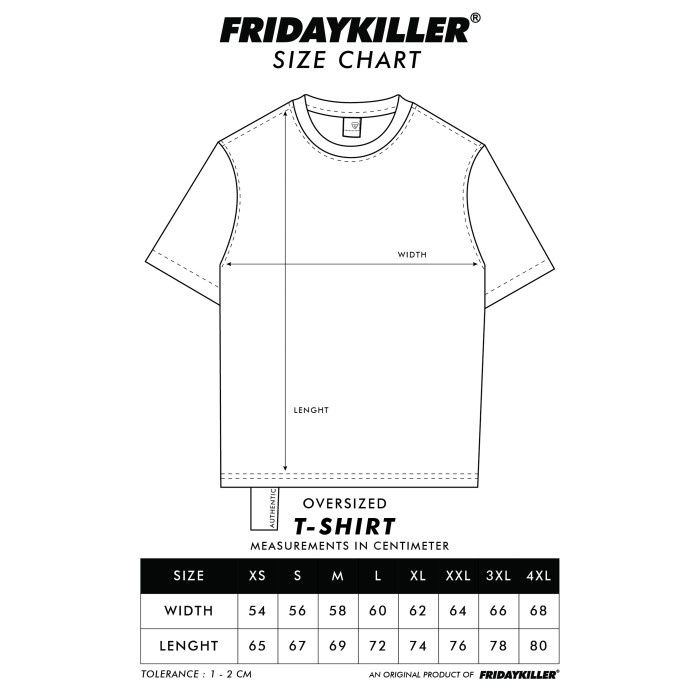 KAOS OVER SIZE FRIDAY KILLER | THE OVER OS BLACK