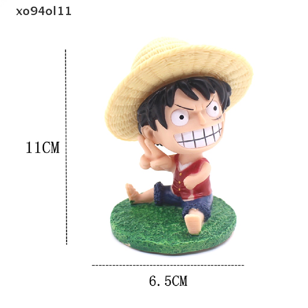 Xo 1Pc One Piece Luffy Hiasan Mobil Tema Ornamen Kue Anime Peripheral OL