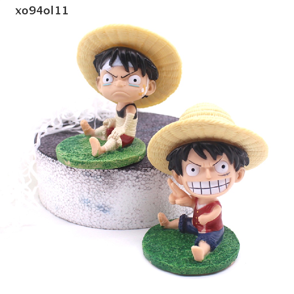 Xo 1Pc One Piece Luffy Hiasan Mobil Tema Ornamen Kue Anime Peripheral OL