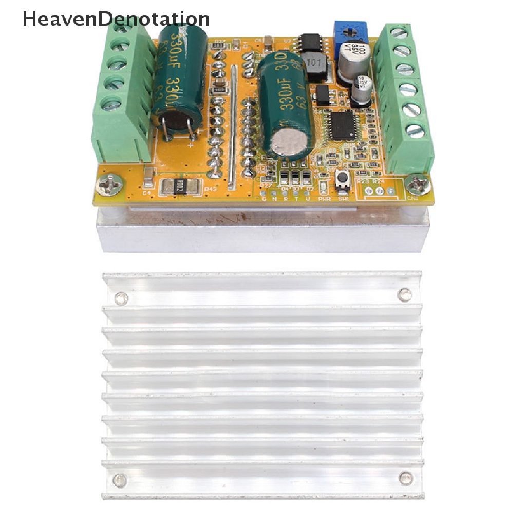 [HeavenDenotation] Bldc Three Phase Brushless Motor Controller PWM Tanpa Hall Sensor Driver Board HDV