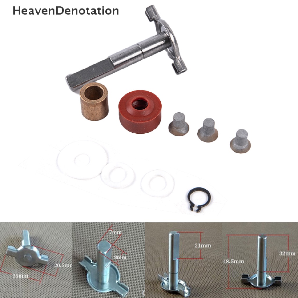 [HeavenDenotation] 1set Suku Cadang Perbaikan Mesin Roti Bread Bucket Seal Ring Mixing Shaft Snap Ring HDV