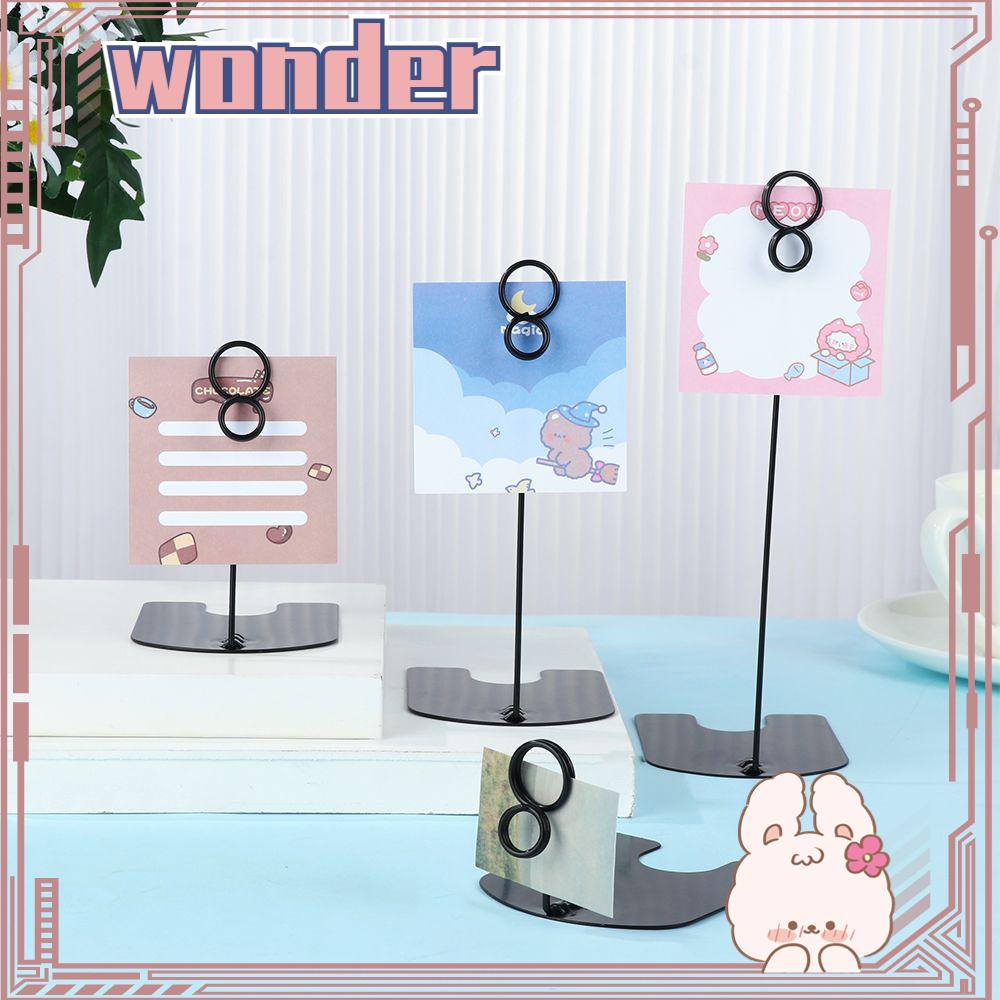 Wonder Place Card Holder Dekorasi Desktop Tempat Label Harga Pesta Pernikahan