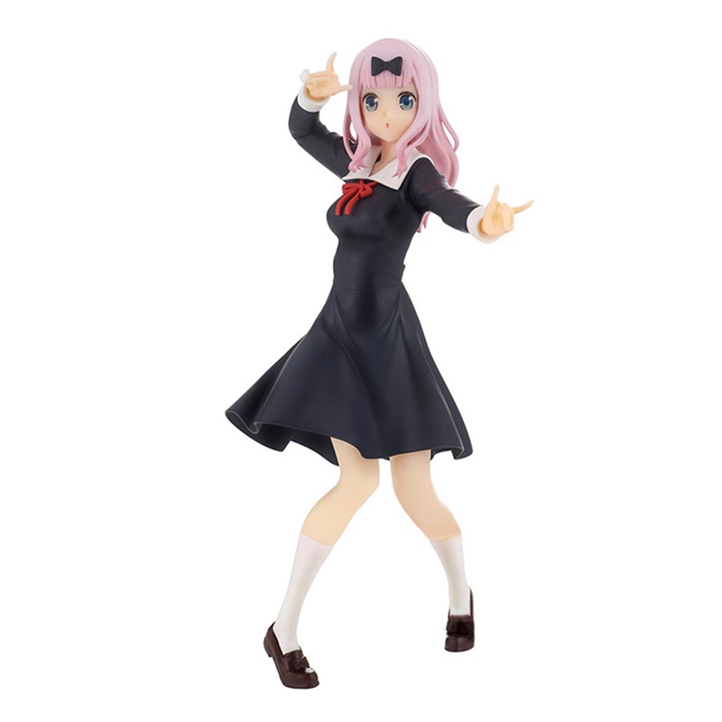 Anime Figure Kaguya-Sama Love Is War Shinomiya Kaguya Fujiwara Chika Action Figure Mainan Model Koleksi Untuk Anak