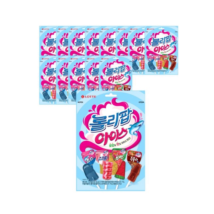 

Lotte Lollipop Ice Candy/Lolli Pop Korea/Ice Candy/Permen