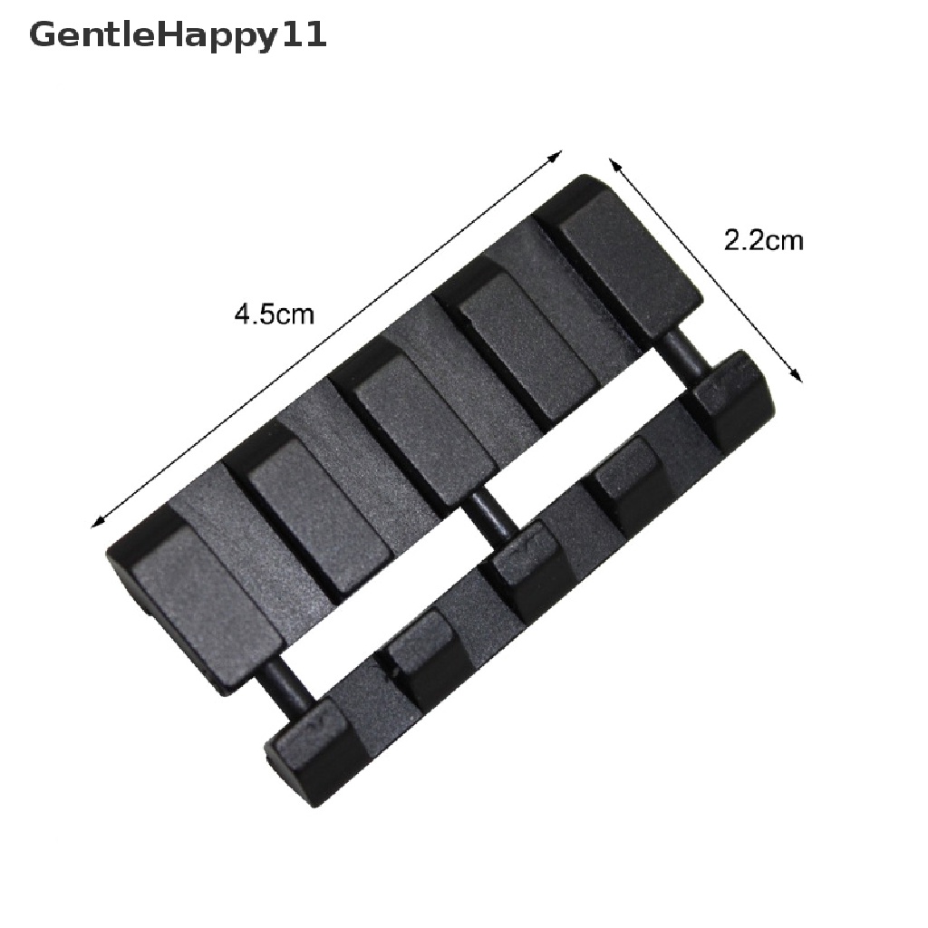 Gentlehappy Military Dovetail to Weaver Picany 11mm to 22mm Aluminium Adapter Mount Base Snap In Rail Adapter id