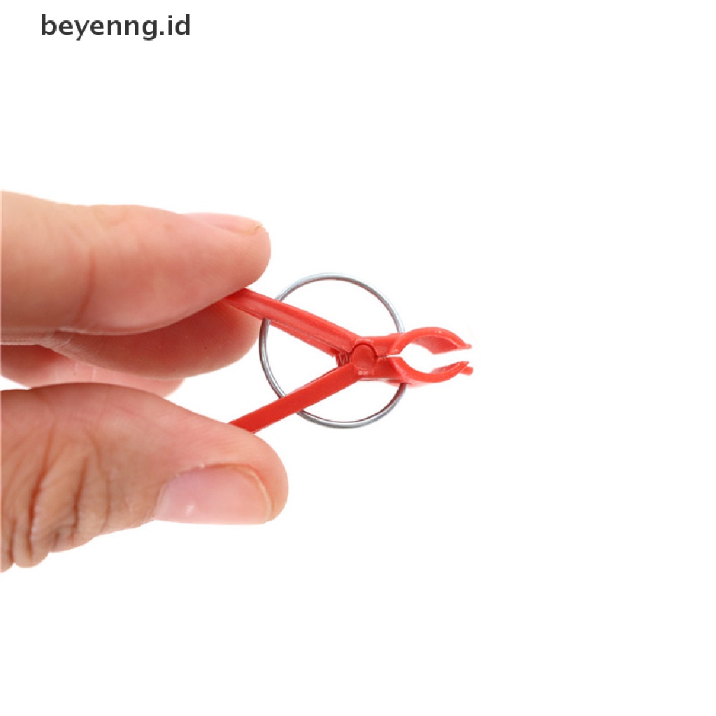 Beyen 100pcs Klip grafg Plastik Kebun Sayur s Datar Dan Bulat ID