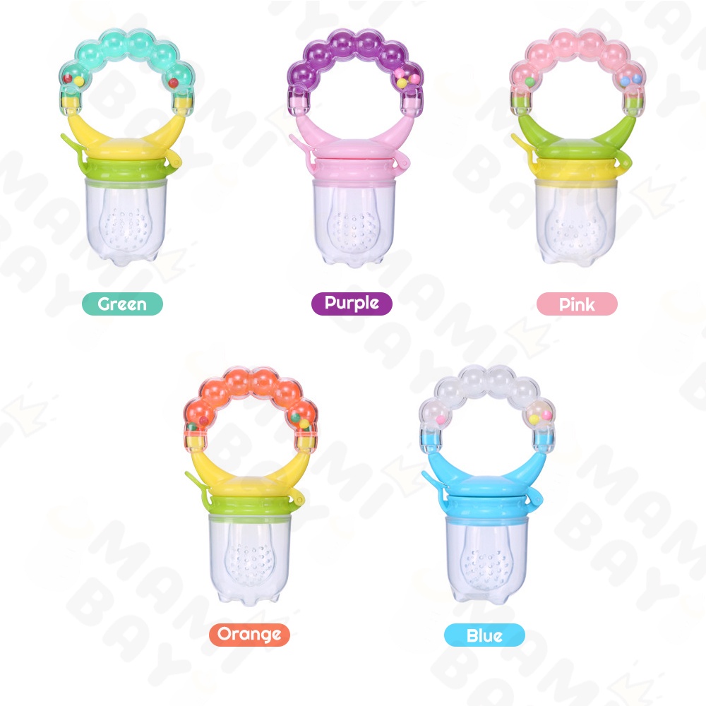 Mamibayi Baby Fruit Feeder Dot Empeng Bayi Buah Gigitan Bayi