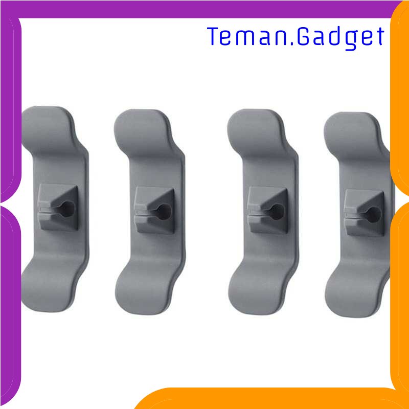 TG - ATK Striveday Klip Kabel Organizer Peralatan Elektronik Dapur 4 PCS - KR71