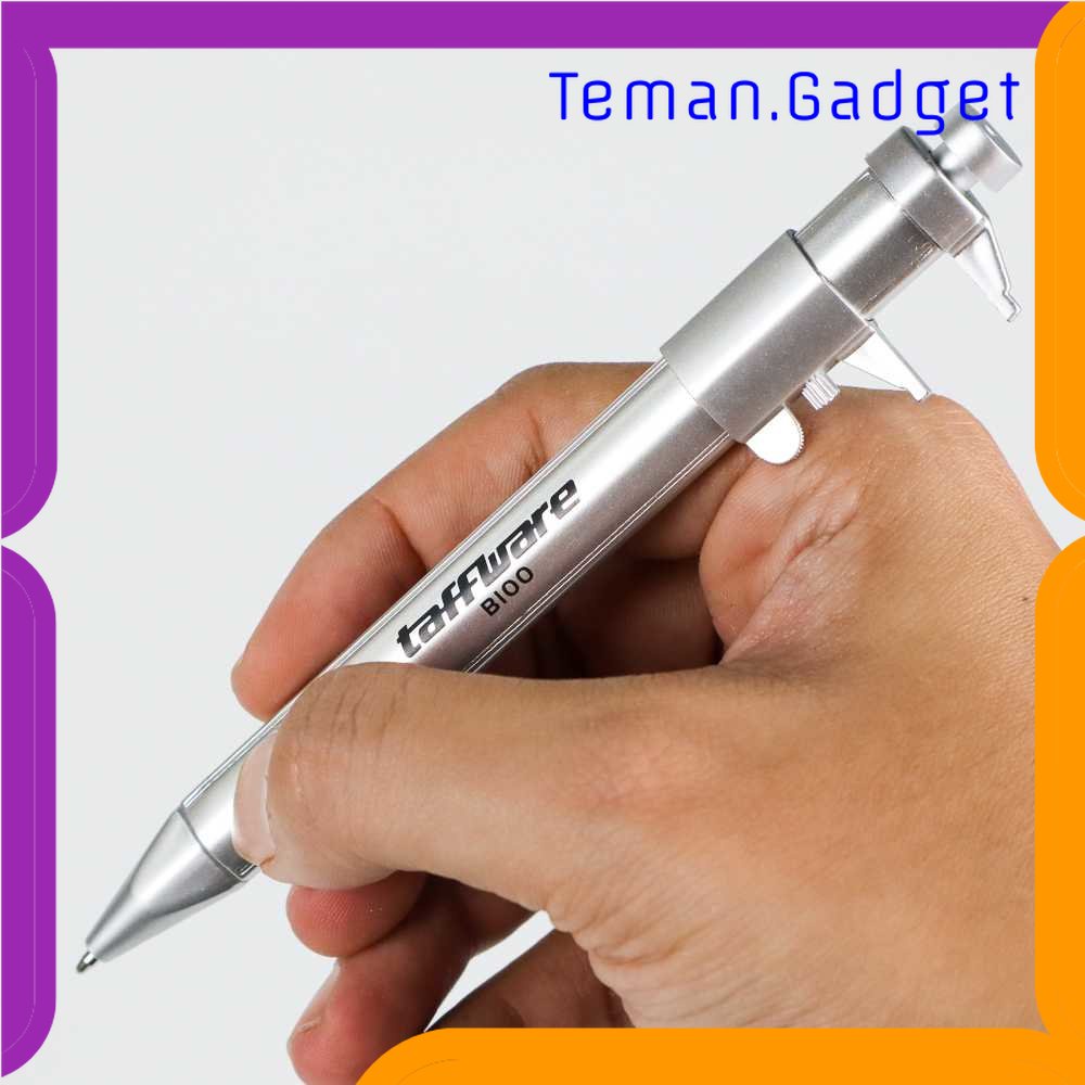 TG - ATK Taffware Pena Pulpen Ballpoint Pen Caliber Measuring Tool Scale Ruler - B100